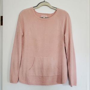 Barefoot Dreams CozyChic Ultra Lite Raglan Sleeve Pullover - Medium